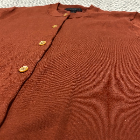 J Crew | cotton-blend Jackie cardigan sweater - Picture 3 of 7